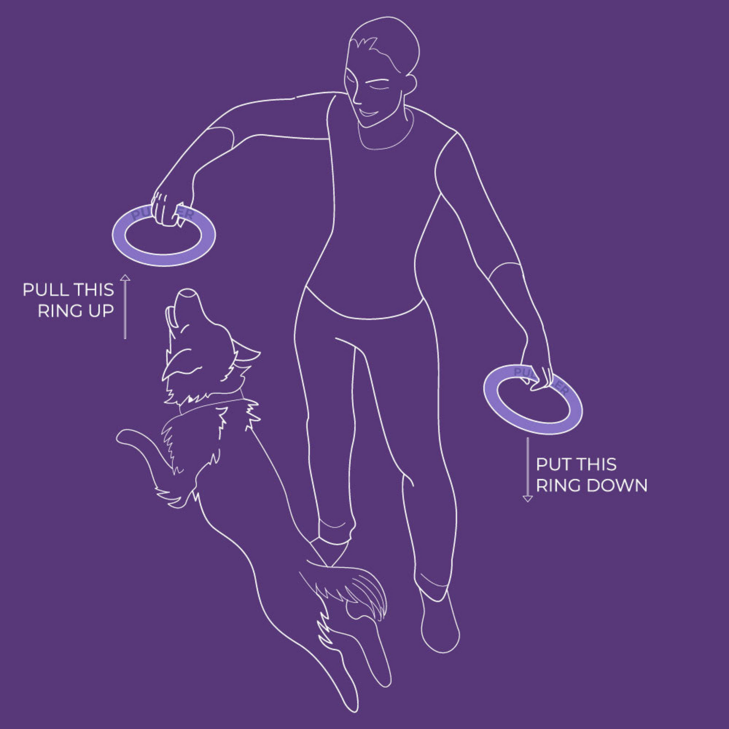 PULLER Dog Fitness Toy