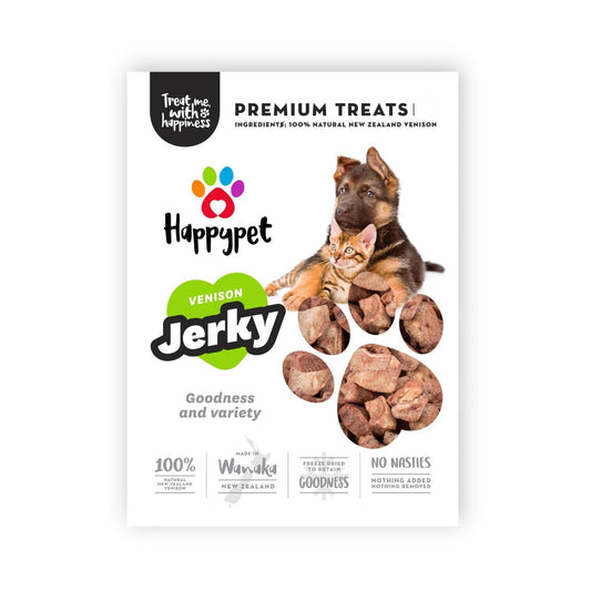 Happypet Freeze-Dried Venison Jerky Treats
