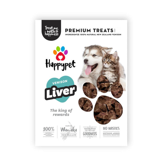 Happypet Freeze-Dried Venison Liver Treats