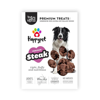 Happypet Freeze-Dried Venison Steak Treats